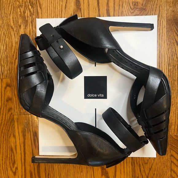 Dolce Vita KAIZA black heel size 9 - Picture 6 of 7